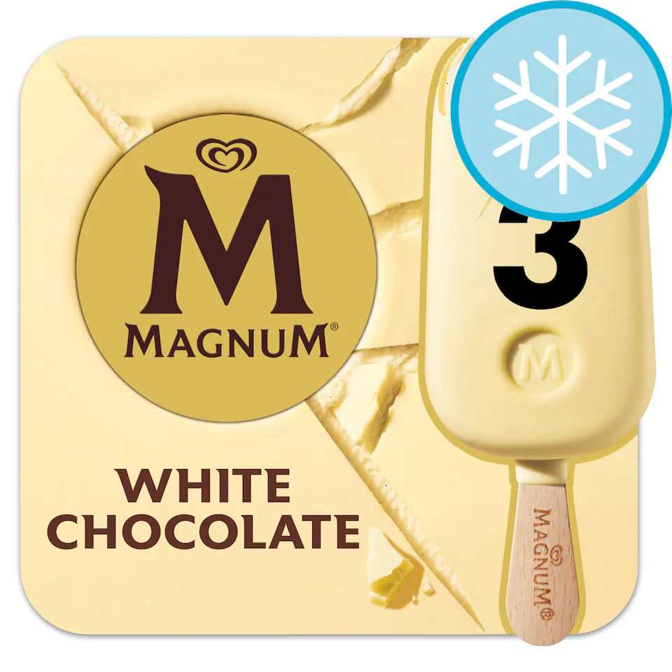 WALLS MAGNUM WHITE CHOCOLATE