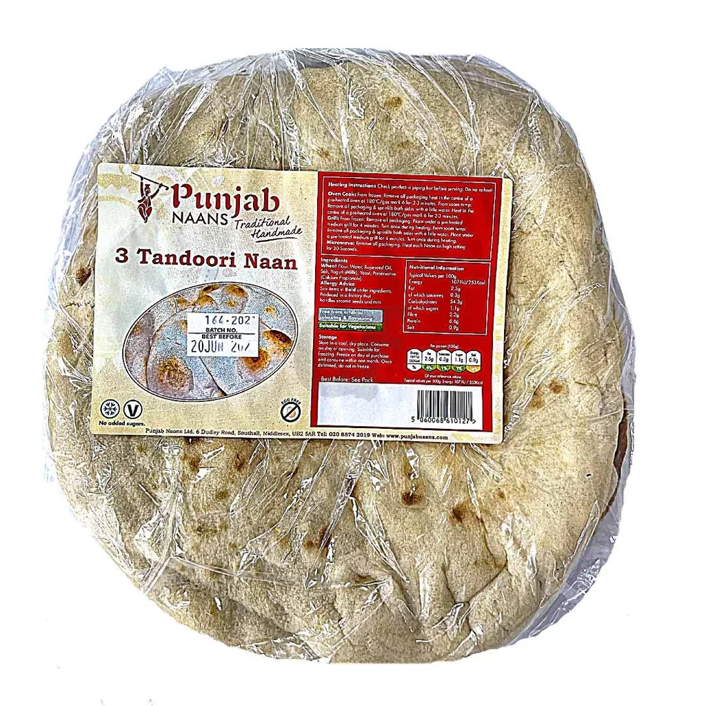 PUNJAB S/H TANDOORI NAAN