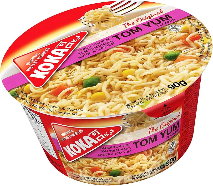 KOKA NOODLES TOM YAM FLAVOUR