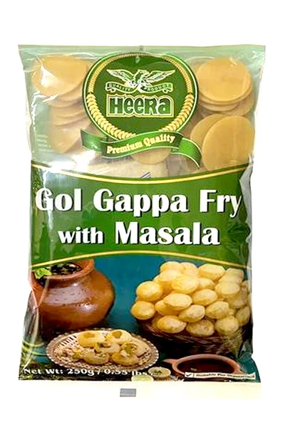 HEERA GOL GAPPA FRY (PANIPURI)