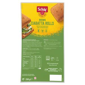 DR SCHAR BROWN CIABATTA ROLL