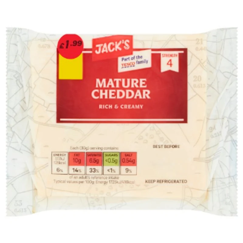 JACKS MATURE CHEDDAR PM319