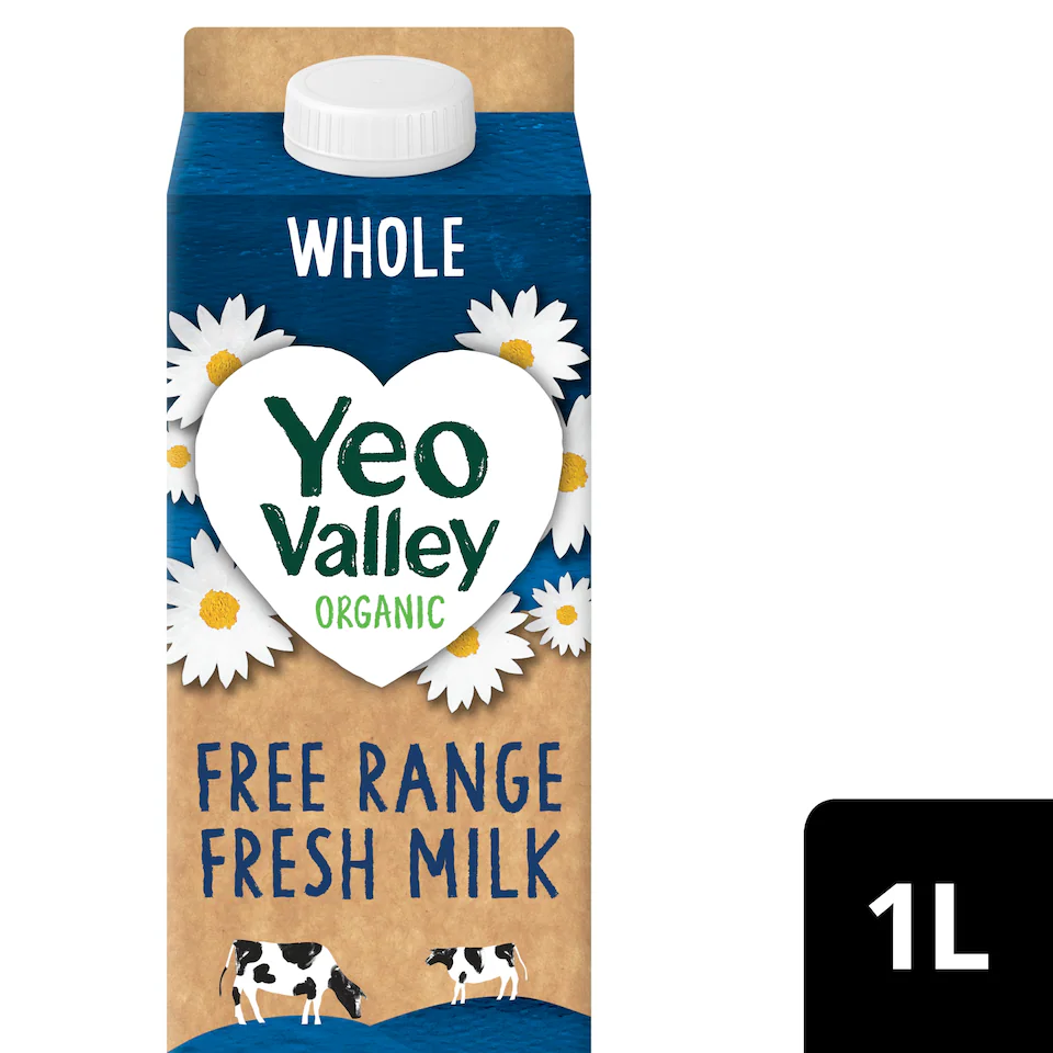 YEO VALLEY ORGNC WHOLE MILK