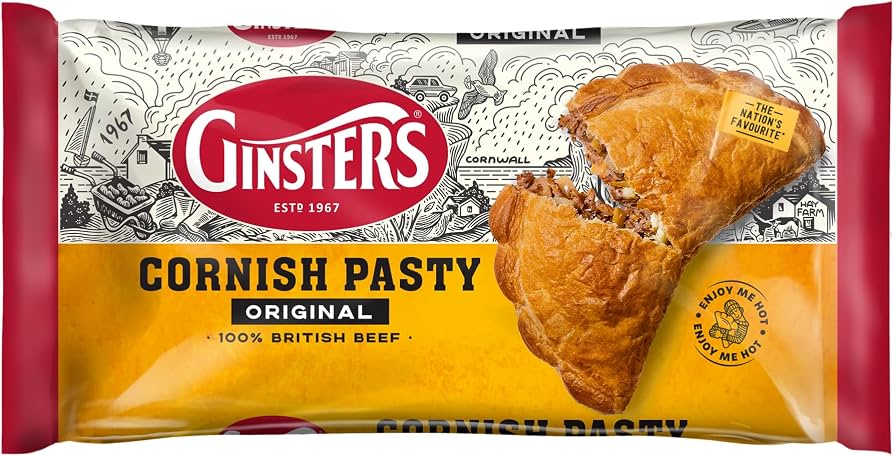 GINSTERS ORGNAL CRNISH PASTY