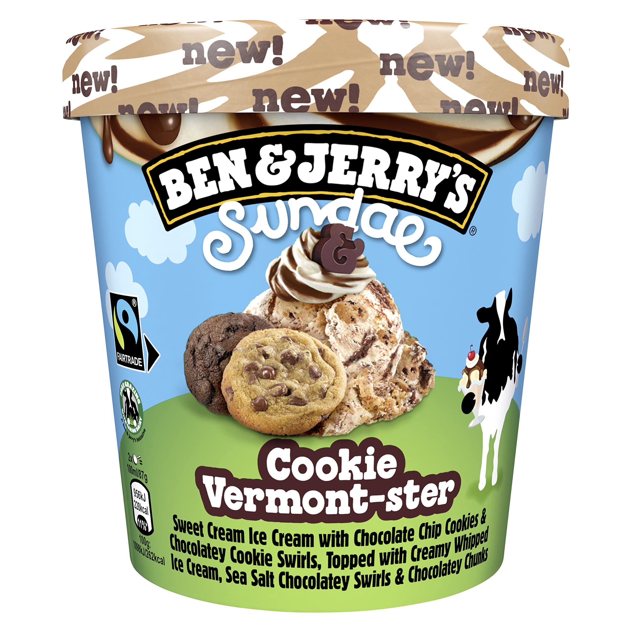 B&J SUNDAE COOKIE VERMONSTER