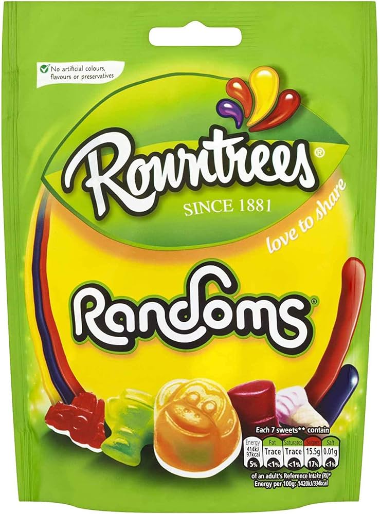 ROWNTREES RANDOMS POUCH