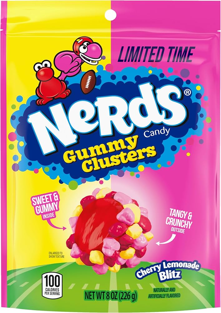 NERDS GUMMY CLUSTERS CHERRY