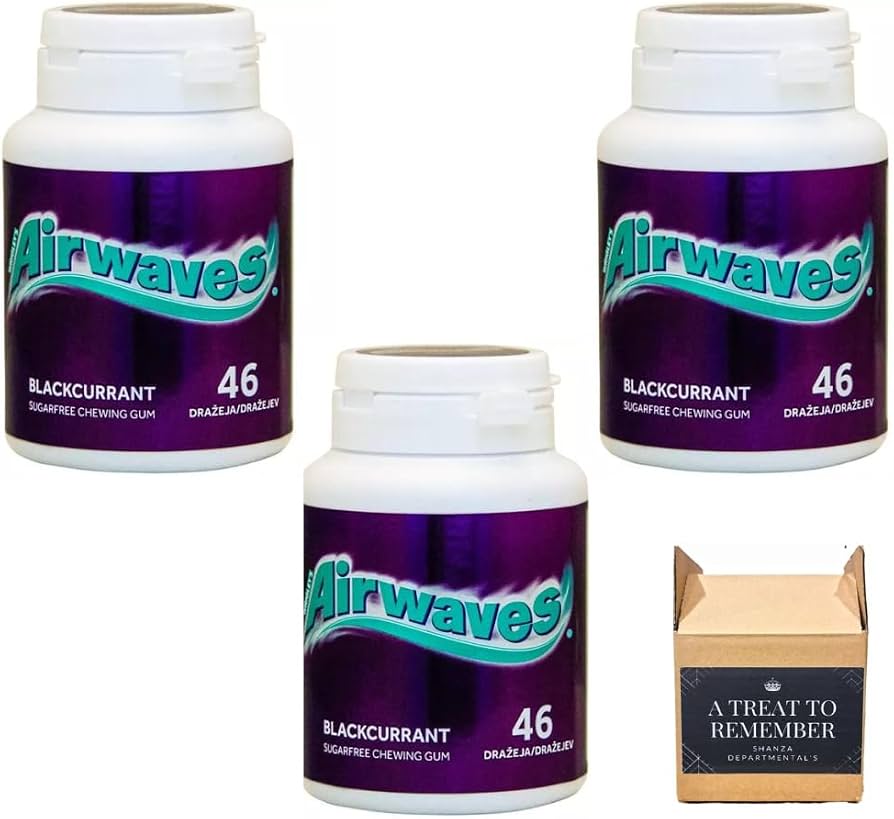AIRWAVES BLACKCURRANT SF GUM