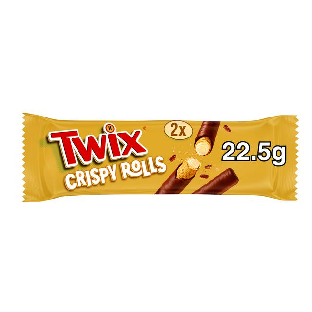 TWIX CARAMEL CRISPY ROLLS
