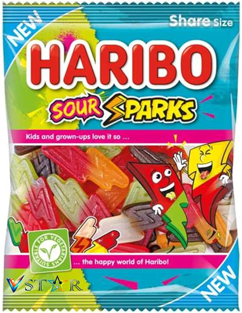 HARIBO SOUR SPARKS PM125