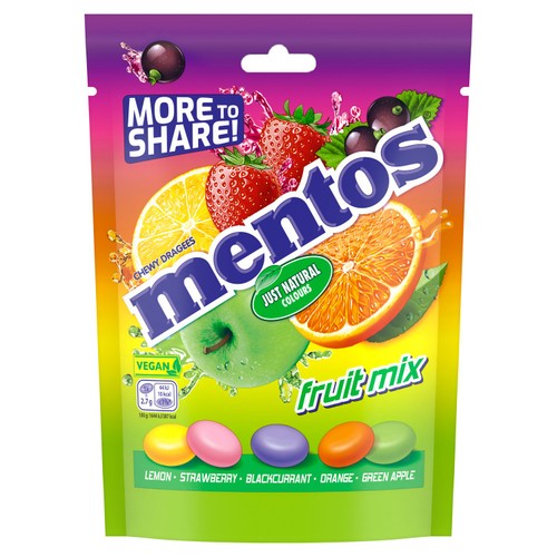 MENTOS FRUIT BAG PM125