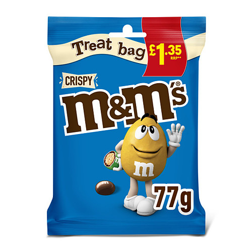M&MS CRISPY TREAT BAG PM169