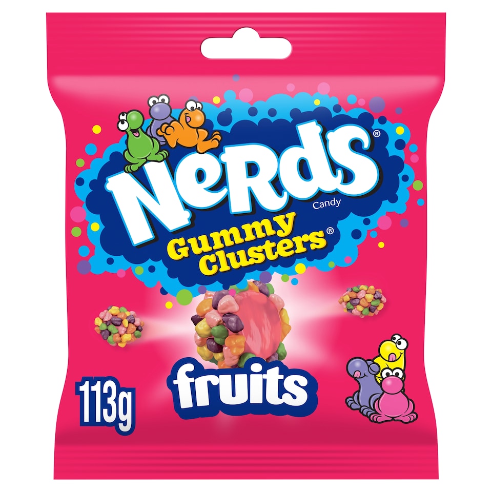 NERDS GUMMY CLUSTER FRUIT PM