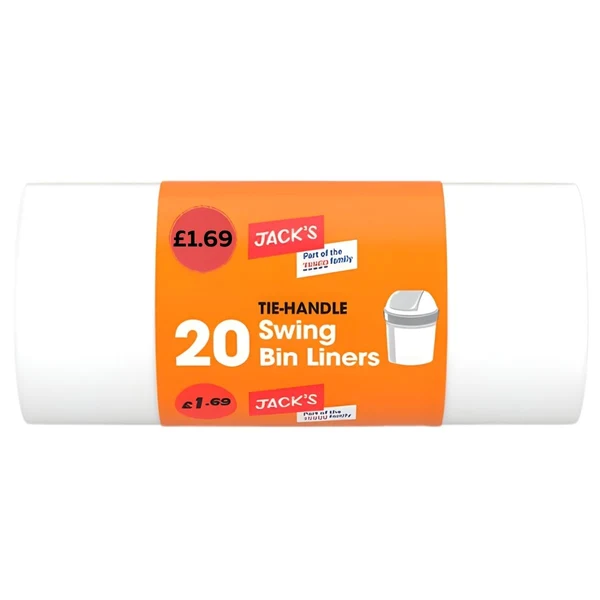 JACKS SWING BIN LINERS PM185