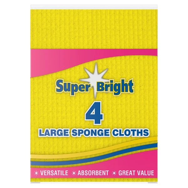 SUPERBRIGHT SPONGE CLOTHS