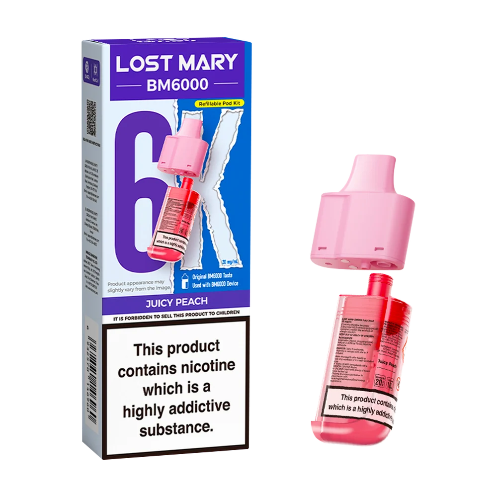 LOSTMARRY BM6000 JUICY PEACH